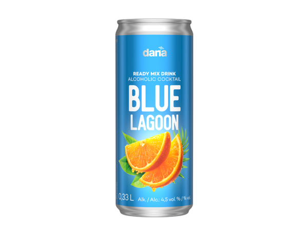 Dana Cocktail Blue Lagoon Pločevinka 0,33L