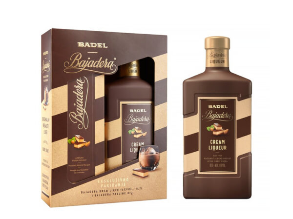 LIKER BADEL BAJADERA + BAJADERA PRALINA 16% 0,7L