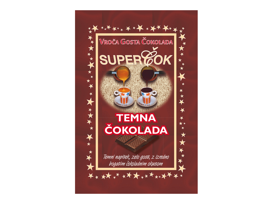 VROČA ČOKOLADA TEMNA SUPERČOK
