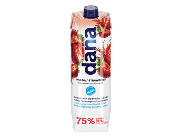 DANA PIJAČA JAGODA 75% 1L PR